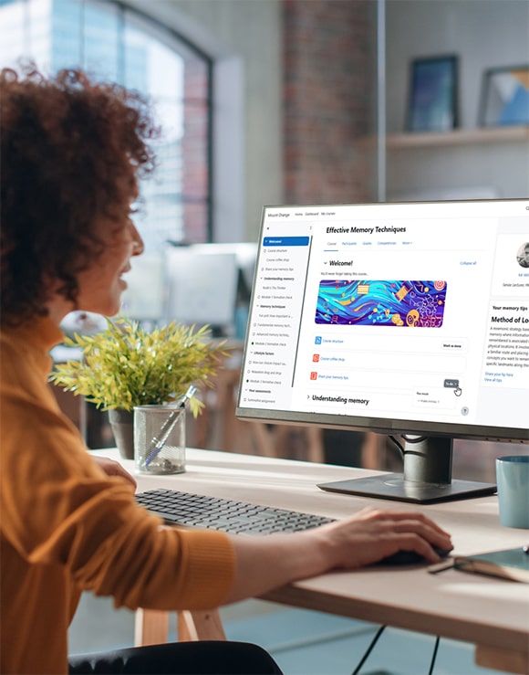 Apprentissage en ligne avec le LMS le plus populaire au monde - Moodle