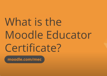 What is the Moodle Educator Certificate?