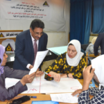 Technology training session in Egypt
