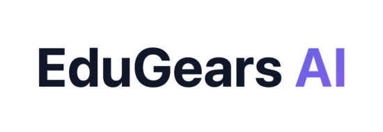 EduGears AI logo.