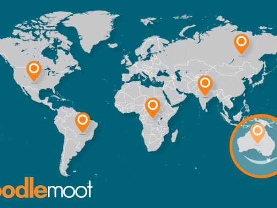 Will you be “mooting” around the world with us? Image