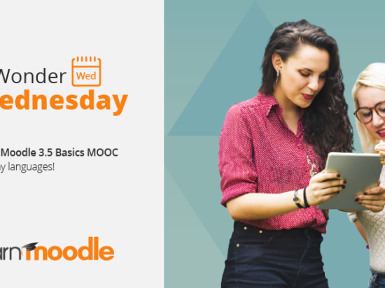 Impara il MOOC Moodle 3.5 Basics in più lingue! Immagine