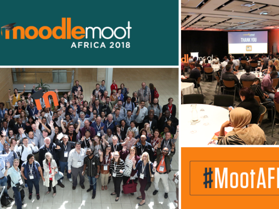 Was während MoodleMoot Africa 2018 Image passiert ist