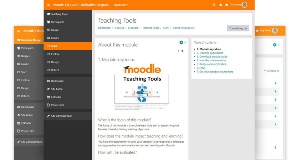 institute of education moodle log in