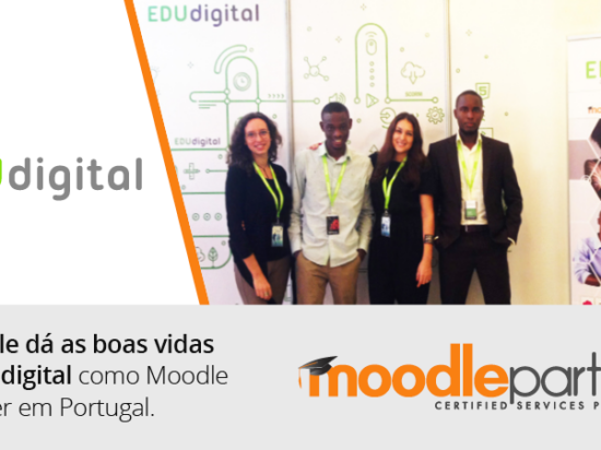 Eine plataforma mundial de aprendizagem Open Source empfängt eine nova parceria tecnológica na educação em Portugal. Bild