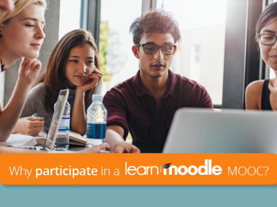 Why participate in a Learn Moodle MOOC? Image