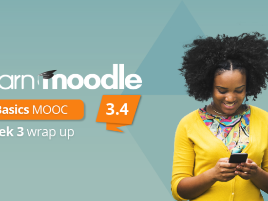 Juntos, podemos alcançar mais com o Learn Moodle 3.4 Basic MOOC Image