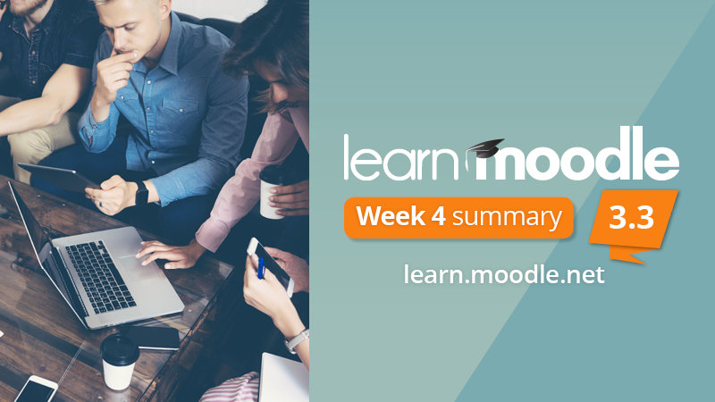 Finalizamos mais uma imagem bem-sucedida e bem-sucedida do Learn Moodle MOOC