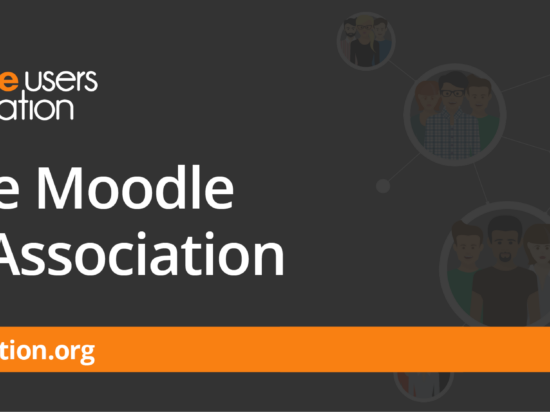 Moodle Users Association – Open for Business! Image
