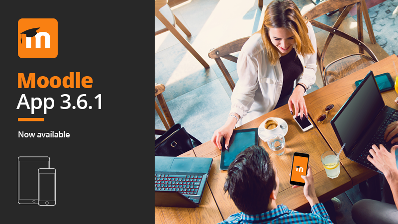 Bringing mobile learning one step further with our Moodle 3.6.1 App Image