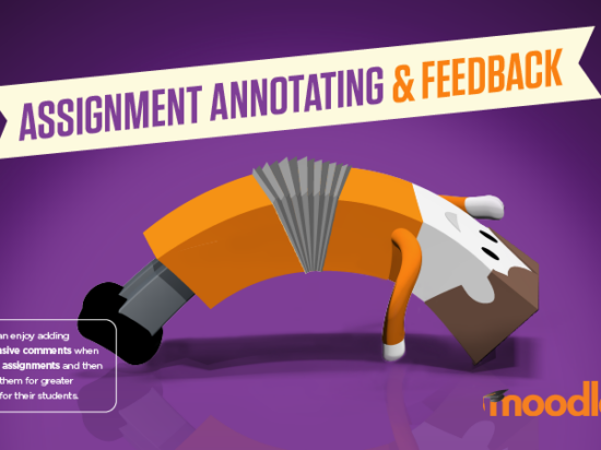 Make assignment annotating and feedback easier to read and access with Moodle 3.3 Image