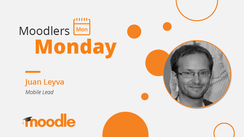 Moodlers Monday: Nous parlons de tout ce qui est mobile avec notre chef d'équipe Moodle Mobile, Juan Leyva Image