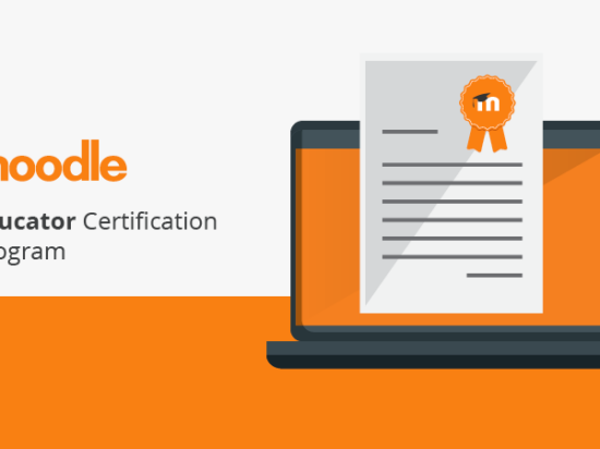 Mejore su competencia y habilidades digitales con la imagen del programa de certificación de educadores de Moodle