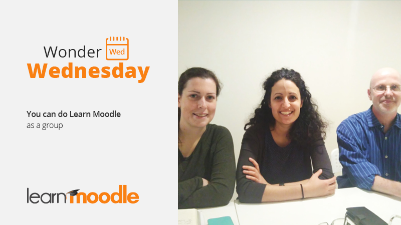 Construindo o entendimento juntos na imagem MOOC do Learn Moodle Basics