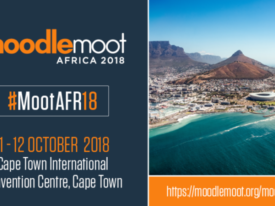 Moodlers in Africa! We’d love you to join us at the first ever #MootAFR18 Image