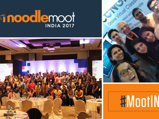Das Moodle-Hauptquartier stieg für #MootIN17 nach Mumbai ab und das ist passiert! Bild