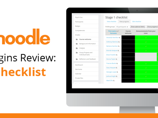 Moodle’s Checklist Ticks All The Boxes Image