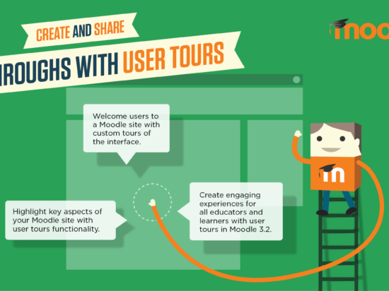 Guide teachers and students through your Moodle site with the new user tours feature Image