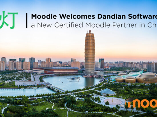 Moodle dá as boas-vindas à Dandian Software como um novo parceiro Moodle certificado na China Image