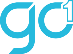 GO1 logotipo azul GO1 logotipo azul