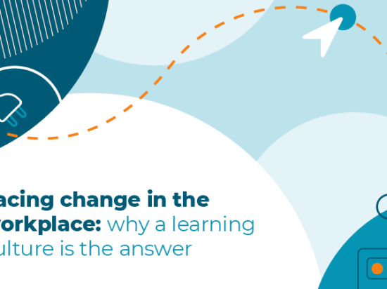 Ebook: 'Enfrentando a mudança no local de trabalho: por que uma cultura de aprendizagem é a resposta' Imagem