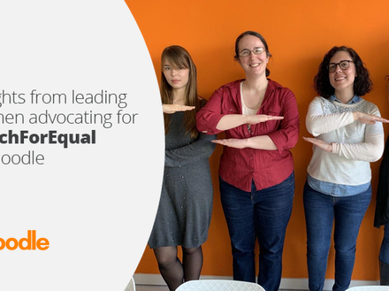 Insights from leading women advocating for #EachForEqual at Moodle Image