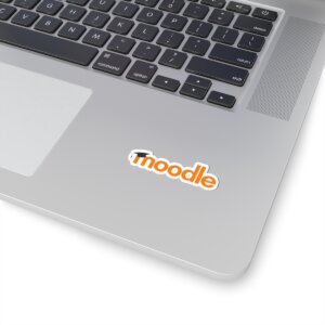 Adesivo do logotipo do Moodle