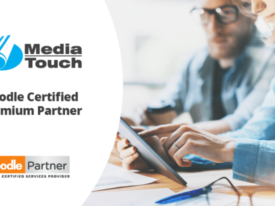 MediaTouch consolida il suo status di partner certificato Moodle ottenendo un'immagine di partnership premium