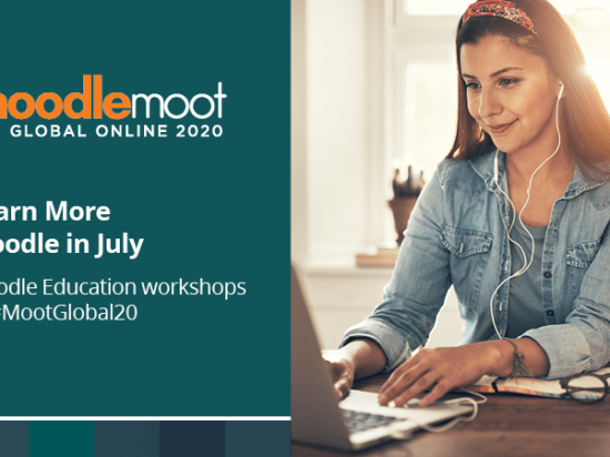 Obtenga más información sobre Moodle en nuestro evento en línea #MootGlobal20 en julio Imagen
