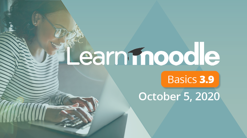 Commencez à enseigner en ligne avec notre image MOOC Learn Moodle 3.9 Basics gratuite