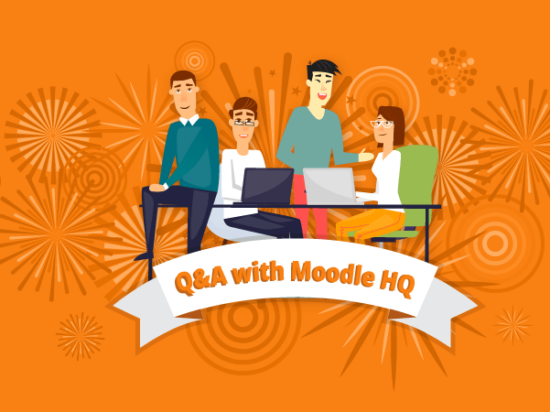 Moodle completa 18 anos: uma sessão de perguntas e respostas com a imagem HQ do Moodle