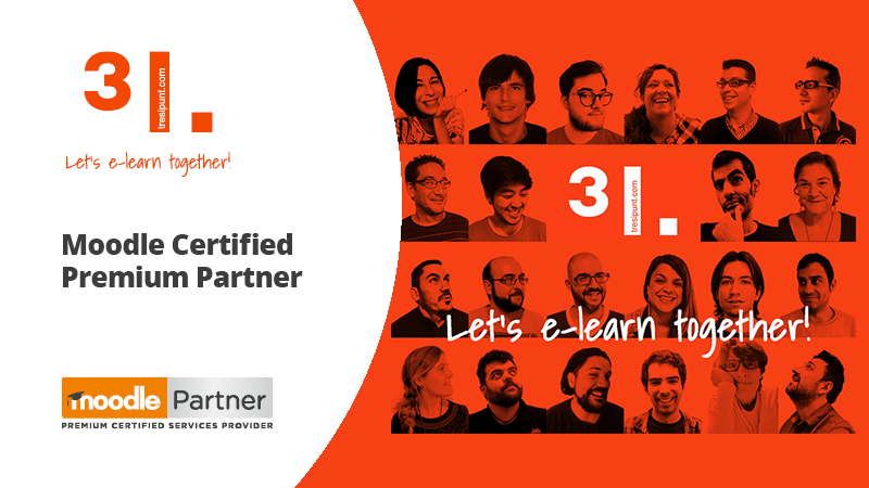Moodle Workplace now offered in Barcelona, Spain, as 3ipunt achieve Premium Moodle Partner status Image