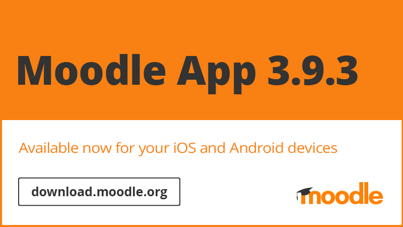 Mejore la experiencia móvil de sus alumnos con la aplicación Moodle 3.9.3 Imagen
