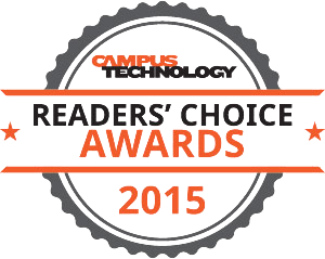 Campus Technology 2015 Readers' Choice Awards: vincitore d'oro per la gestione dell'apprendimento e l'immagine dell'e-learning