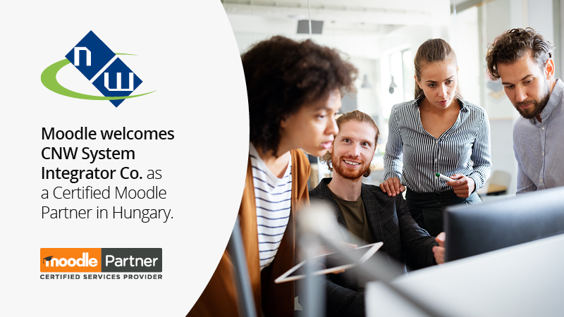 Hungarian IT specialist CNW System Integrator Co.  joins Moodle Certified Partner network Image