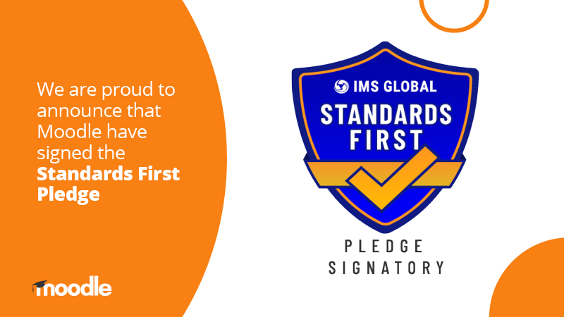 Moodle signs the Standards First Pledge! Image
