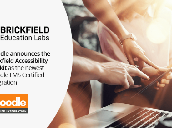 Das Engagement von Moodle für Barrierefreiheit wurde durch die Aufnahme des Brickfield Accessibility Toolkit in die Suite von Certified Integrations Image hervorgehoben