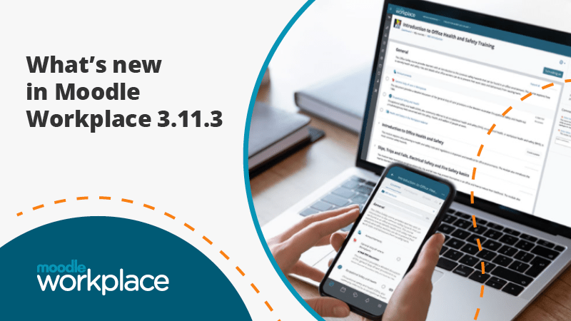 Customise reporting for your LMS with Moodle Workplace 3.11.3 Image