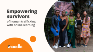 Empowering survivors of human trafficking with online learning