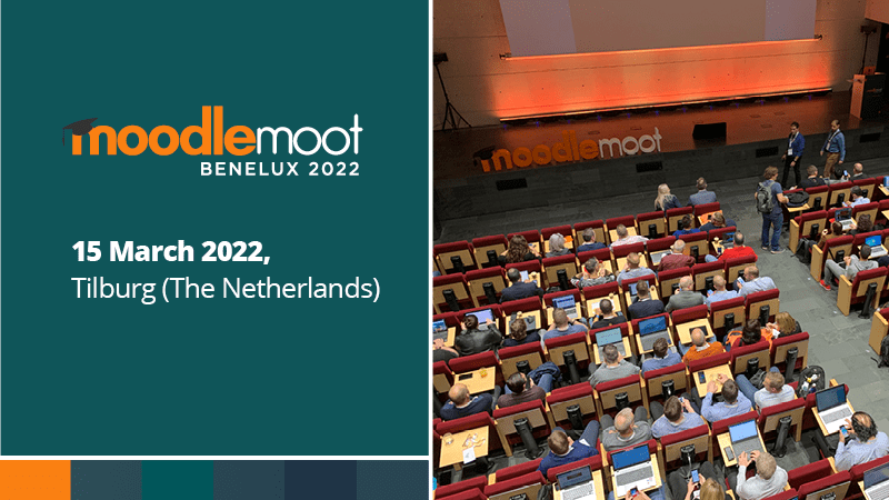 Junte-se ao evento Moodle de língua holandesa MoodleMoot Benelux 2022 Image
