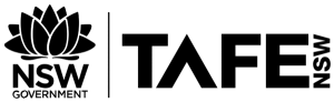 Logotipo de TAFE NSW del gobierno de NSW