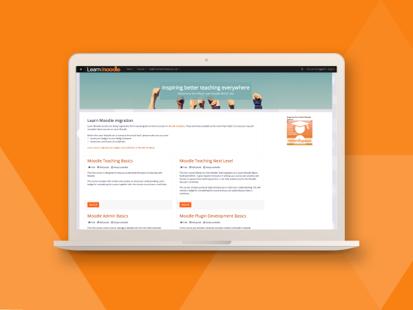 Moodle Academy expands with the migration of Learn Moodle courses to the platform Image