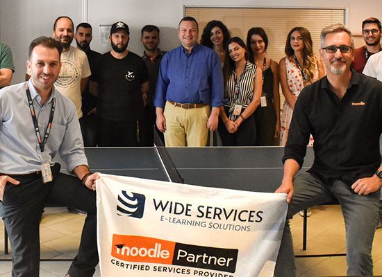 WIDE Services torna-se um Moodle Premium Certified Partner, fornecendo soluções inovadoras de eLearning na Albânia Imagem