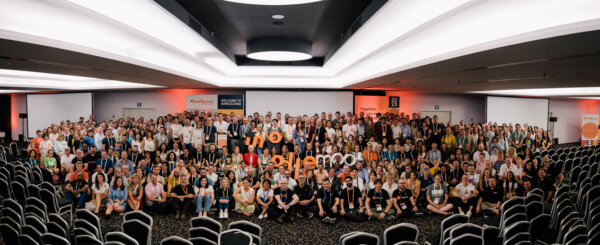 The Moodle Community came together to celebrate Lifelong learning through sessions, discussions, and presentations. Source: Moodle.  Image