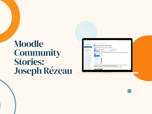 Histoires de la communauté Moodle : Joseph Rézeau parle de sa passion pour l'apprentissage des langues assisté par ordinateur avec Moodle LMS Image