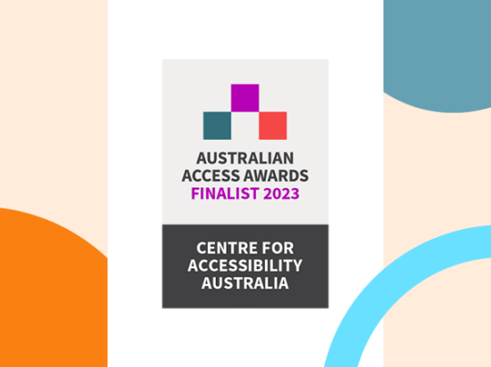 Moodle App is recognised as a finalist at the Australian Access Awards 2023! Image