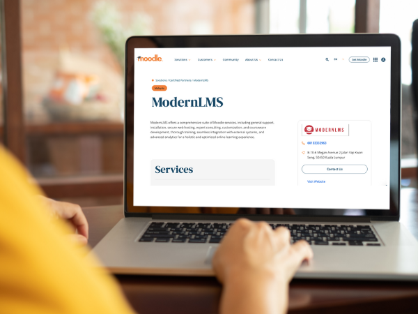 ModernLMS becomes the first Moodle Certified Partner in Malaysia! Image