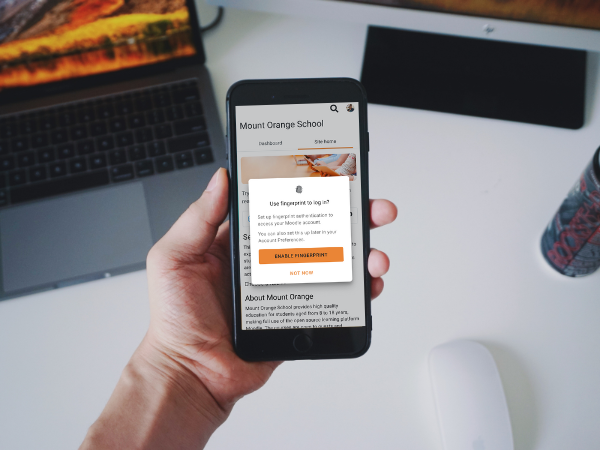 Mobile learning with Moodle App