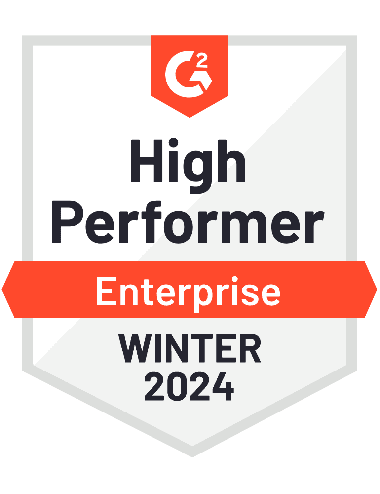 Imagem do G2 2024 Winter High Performer