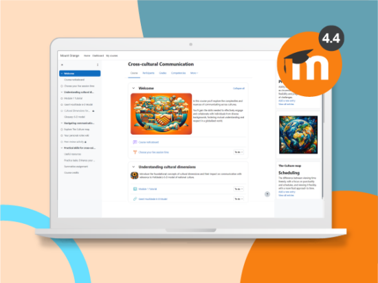 Moodle LMS 4.4: Elevating the learning experience with enhanced features Image